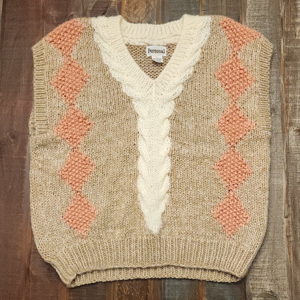 VINTAGE WOMENS SWEATER VEST